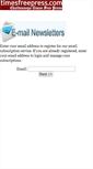 Mobile Screenshot of emailsubs.timesfreepress.com